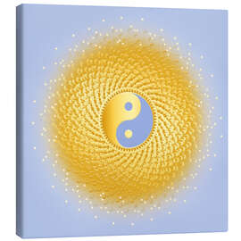 Leinwandbild Yin und Yang - Serie Golden Spirit Light