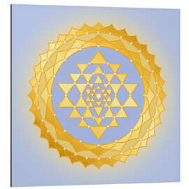 Magnettafel Shri Yantra - Serie Golden Spirit Light