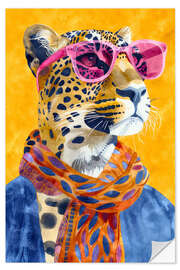 Wandsticker Cheetah Chic