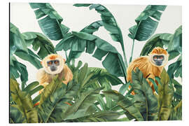Alubild Tropisches Dschungel-Affenabenteuer