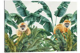 Gallery Print Tropisches Dschungel-Affenabenteuer