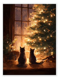 Poster Zuhause im Lichterglanz