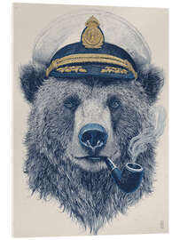 Acrylglasbild Kapitän Bär - artill