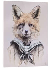 Acrylglasbild Abenteuerfuchs - artill