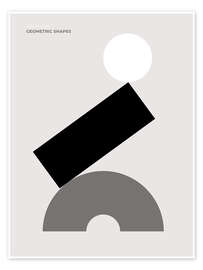 Poster Shapes &amp; Balance I
