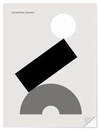 Wandsticker Shapes &amp; Balance I