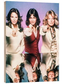 Holzbild Charlie's Angels