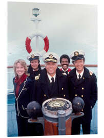 Tableau en verre acrylique The Love Boat