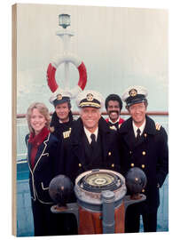 Stampa su legno The Love Boat