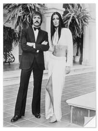 Wandsticker Sonny und Cher