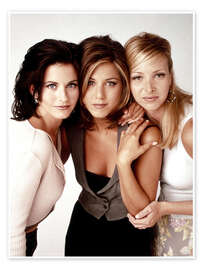 Poster Friends - Monica, Rachel, Phoebe