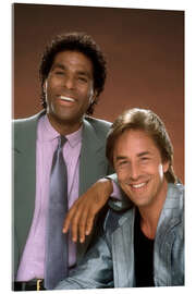 Acrylglasbild Miami Vice - Philip Michael Thomas, Don Johnson