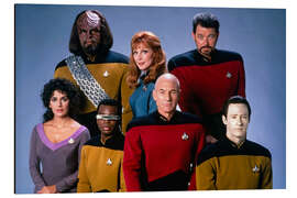 Aluminiumtavla Star Trek: The Next Generation, 1987