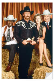 Wandsticker Walker Texas Ranger, 1993-2001