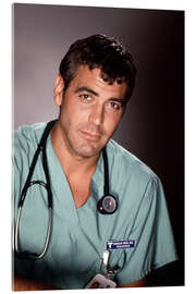 Acrylglasbild ER, George Clooney