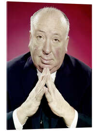 Acrylglasbild Alfred Hitchcock, Anfang 1960
