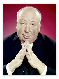 Wandbild Alfred Hitchcock, Anfang 1960