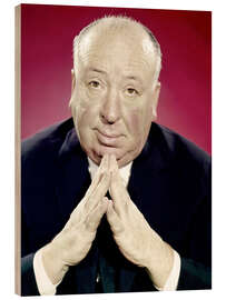 Stampa su legno Alfred Hitchcock, early 1960s