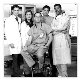 Wandbild ER Cast