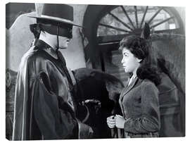 Leinwandbild Zorro, Guy Williams, Annette Funicello
