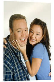 Acrylglasbild The King Of Queens, Kevin James, Leah Remini