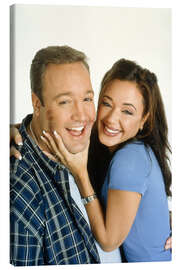 Leinwandbild The King Of Queens, Kevin James, Leah Remini