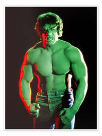Wandbild The Incredible Hulk, Lou Ferrigno, 1978-82