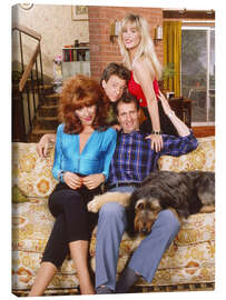 Leinwandbild Eine schrecklich nette Familie