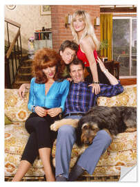 Wandsticker Eine schrecklich nette Familie