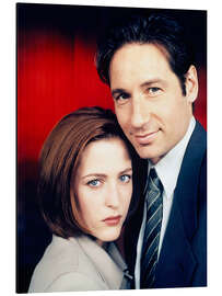 Magnettafel The X-Files - Gillian Anderson, David Duchovny, 1997