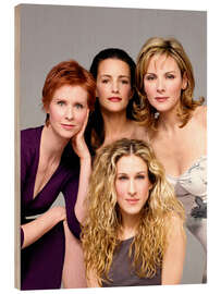 Holzbild Sex and the City, 1998-2004
