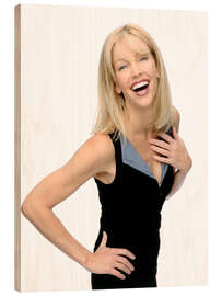 Stampa su legno Spin City, Heather Locklear