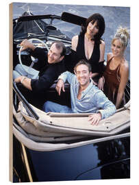 Holzbild Eine schrecklich nette Familie, 1987-97