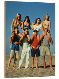 Stampa su legno Beverly Hills, 1990-2000