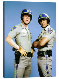 Leinwandbild Chips, Larry Wilcox, Erik Estrada