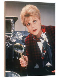 Holzbild Murder, She Wrote, Angela Lansbury, 1984-96