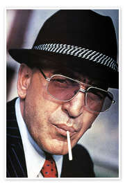 Wandbild Kojak, Telly Savalas, 1973-78