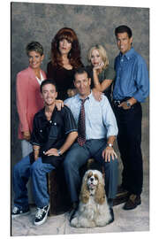 Aluminium print Married... With Children, 1996