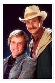 Wandbild Simon &amp; Simon, Jameson Parker, Gerald McRaney