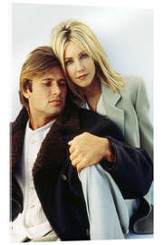 Acrylglasbild Melrose Place - Grant Show, Heather Locklear, 1992-99