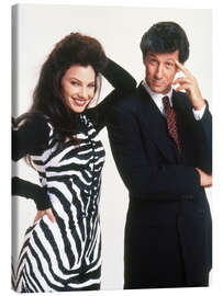 Leinwandbild Die Nanny - Fran Drescher, Charles Shaughnessy