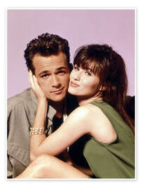 Poster Luke Perry &amp; Shannen Doherty
