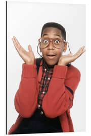 Tableau en aluminium Family Matters - Jaleel White, 1989-98
