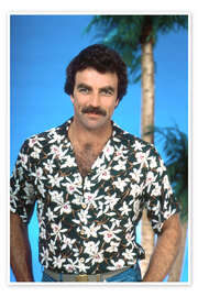 Wandbild Magnum P.I. - Tom Selleck, 1980