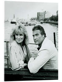 Acrylglasbild The Love Boat - Linda Evans, Lee Majors