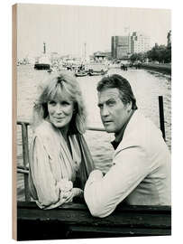Stampa su legno The Love Boat - Linda Evans, Lee Majors