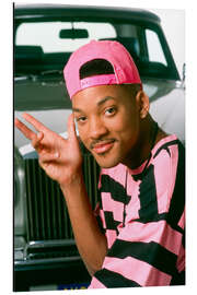 Tableau en aluminium Will Smith - The Fresh Prince of Bel-Air I