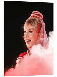 Acrylglasbild Bezaubernde Jeannie, Barbara Eden, 1966