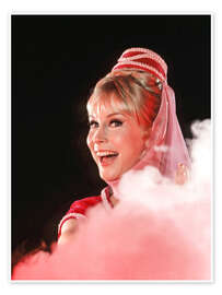 Wandbild Bezaubernde Jeannie, Barbara Eden, 1966
