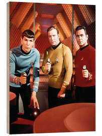 Holzbild Star Trek, 1966-69